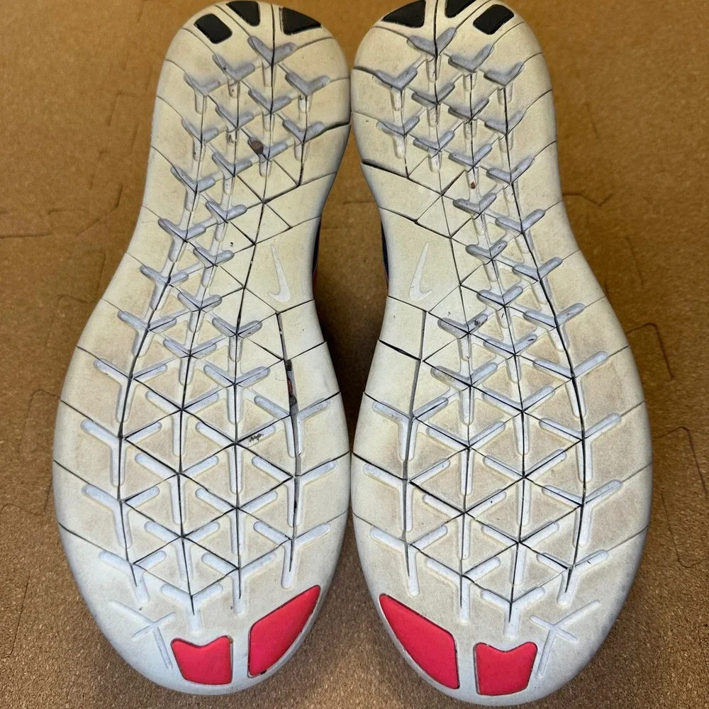 Nike Free RN 2016 Womens Running Shoes Grey Pink 831509-006 Size 9